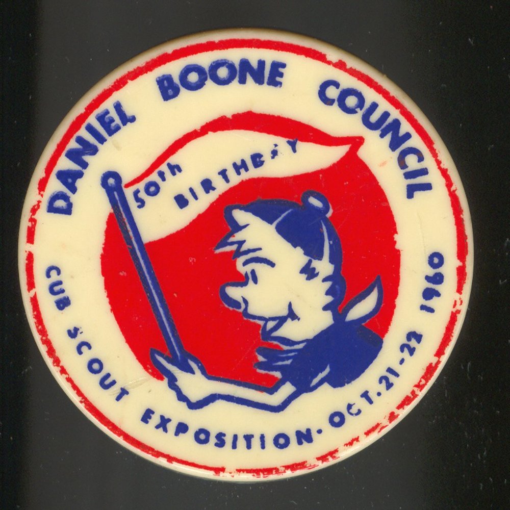NECKERCHIEF SLIDE - Cub Scout Exposition 1960